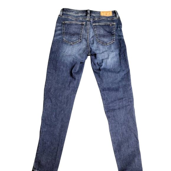 Mid Rise Skinny Alexa Jeans in Mid Blue Buffalo David Britton - Picture 9 of 15